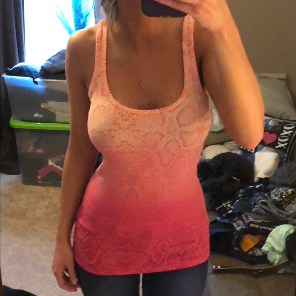 Pink Snakeskin Tank